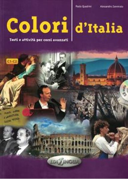 Picture of COLORI D´ITALIA (C1-C2) - LIBRO DI CLASSE + CD AUDIO
