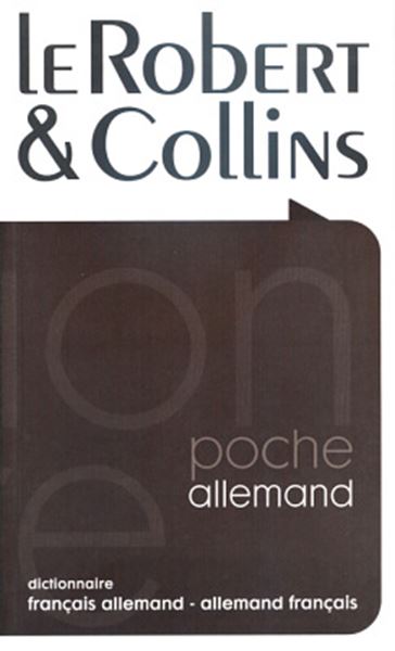 Picture of LE ROBERT & COLLINS - POCHE ALLEMAND - (DICTIONNAIRE FRANCAIS - ALLEMAND / ALLEMAND - FRANCAIS)