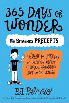 Imagem de 365 DAYS OF WONDER - MR. BROWNE´S PRECEPTS: MR. BROWNE´S BOOK OF PRECEPTS